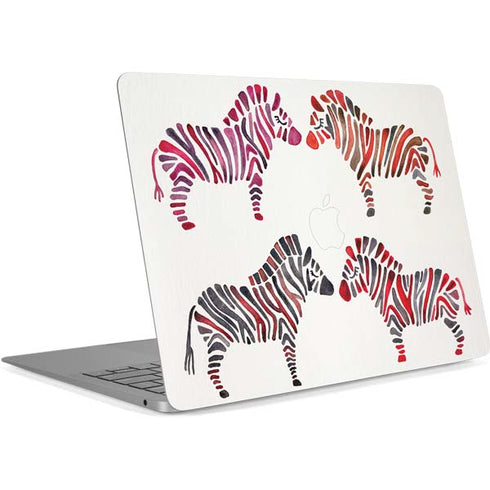 Rainbow Zebras by Cat Coq Apple MacBook Air Skin
