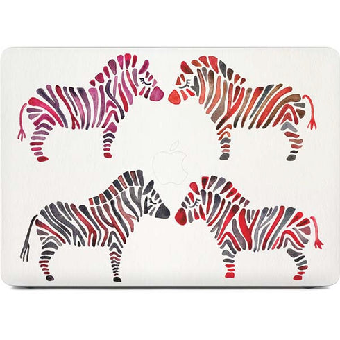 Rainbow Zebras by Cat Coq Apple MacBook Air Skin
