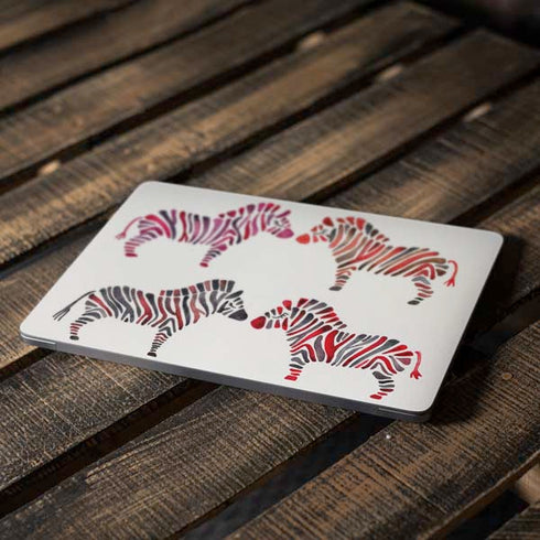 Rainbow Zebras by Cat Coq Apple MacBook Air Skin
