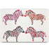 Rainbow Zebras by Cat Coq MacBook Skins