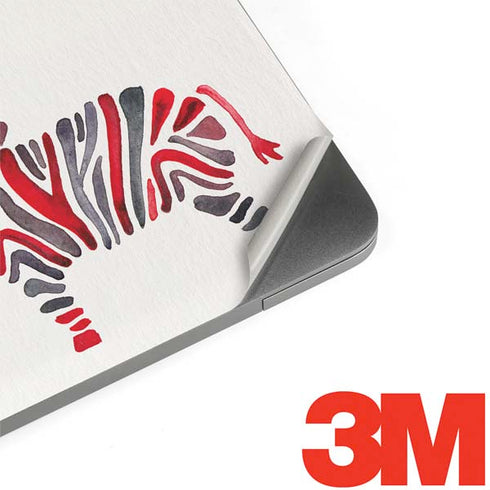 Rainbow Zebras by Cat Coq MacBook Skins