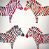 Rainbow Zebras by Cat Coq MacBook Skins