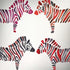 Rainbow Zebras by Cat Coq PlayStation 4 Gold Wireless Headset Skin