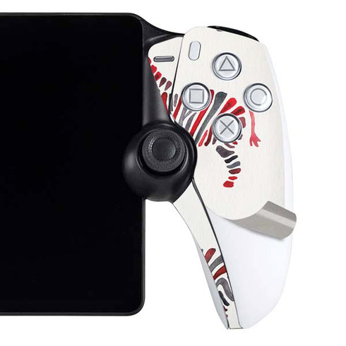 Rainbow Zebras by Cat Coq PlayStation Portal Remote Player Skin
