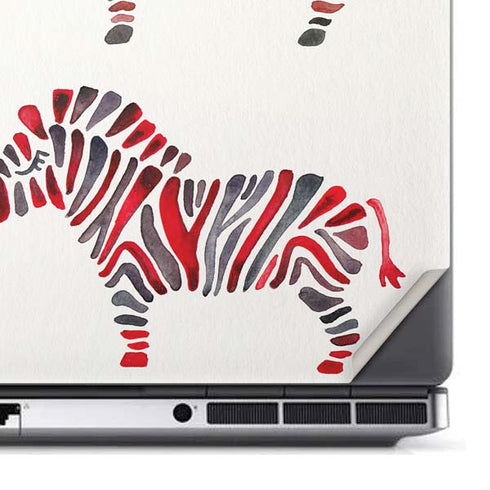 Rainbow Zebras by Cat Coq Dell Precision Skin
