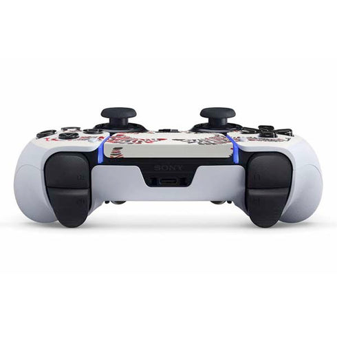 Cat Coq Rainbow Zebras PS5 DualSense Edge Pro Controller Skin