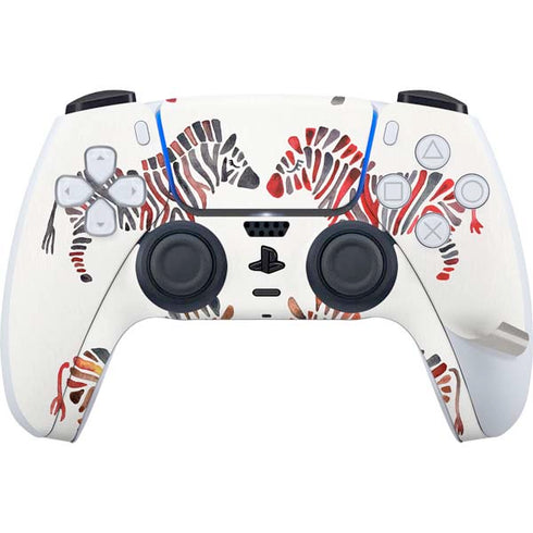 Rainbow Zebras by Cat Coq PS5 Pro Disk Bundle Skin