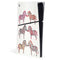 Rainbow Zebras by Cat Coq PS5 Slim Digital Edition Console Skin