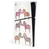 Rainbow Zebras by Cat Coq PS5 Slim Digital Edition Console Skin
