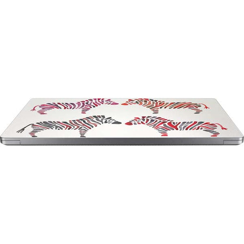 Rainbow Zebras by Cat Coq Laptop Skins