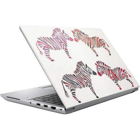 Rainbow Zebras by Cat Coq HP ZBook Fury 16 G10 Skin