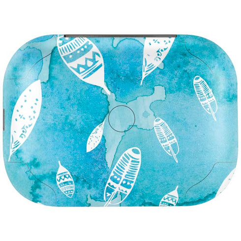 Raining Feathers Amazon Echo Buds Skin