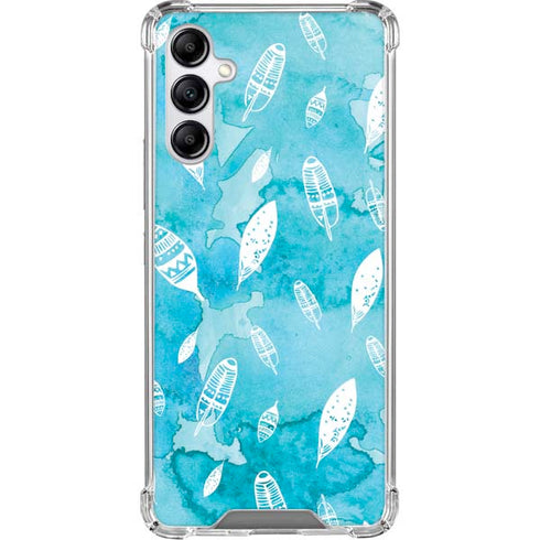 Raining Feathers Gabb Phone 4 Clear Case