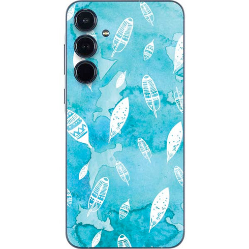 Raining Feathers Galaxy A35 5G Skin