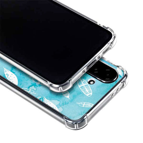 Raining Feathers Galaxy A36 5G Clear Case
