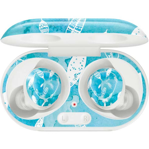 Raining Feathers Galaxy Buds Plus Skin