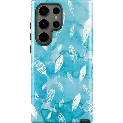 Raining Feathers Galaxy S23 Ultra Pro Case