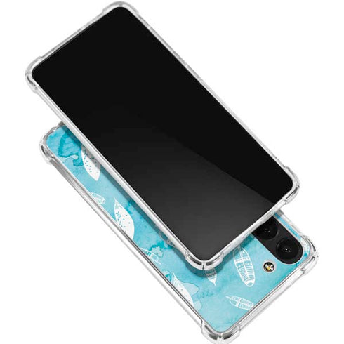 Raining Feathers Galaxy S24 FE Clear Case