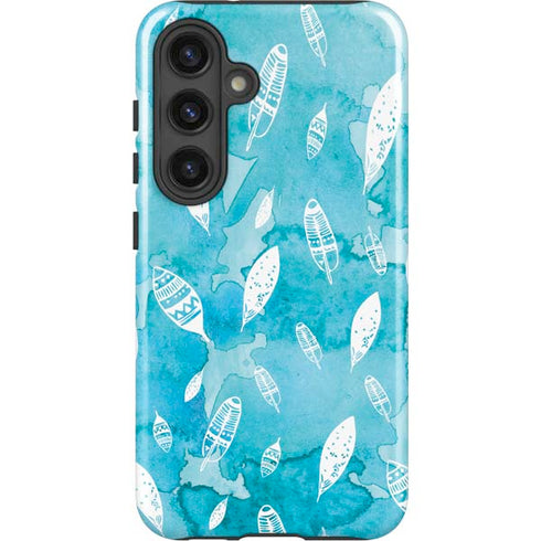 Raining Feathers Galaxy S25 Impact Case