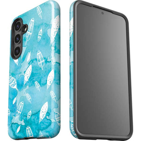 Raining Feathers Galaxy S25 Plus Impact Case