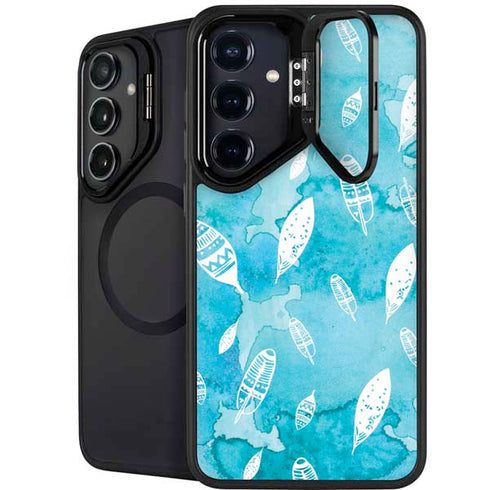 Raining Feathers Galaxy S25 Plus Kickstand Case