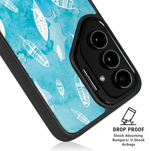 Raining Feathers Galaxy S25 Plus Kickstand Case