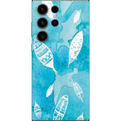 Raining Feathers Galaxy S25 Ultra Skin