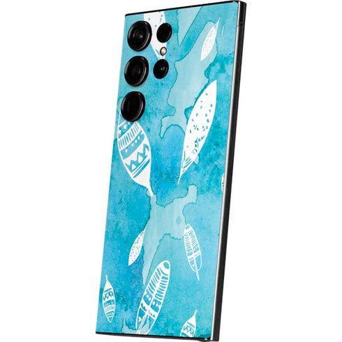 Raining Feathers Galaxy S25 Ultra Skin