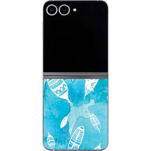 Raining Feathers Galaxy Z Flip6 Skin