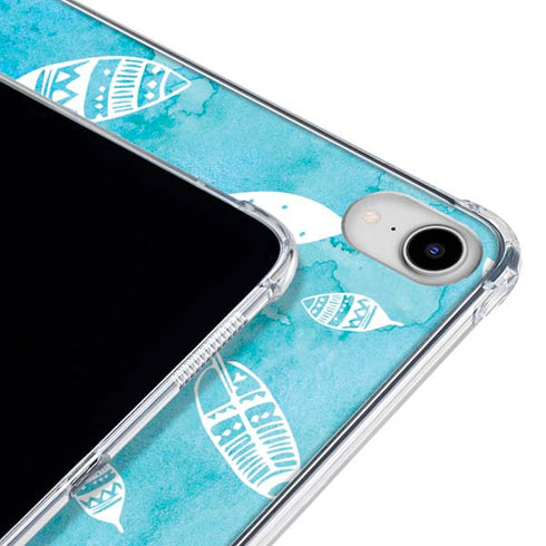 Raining Feathers iPad 11th Gen (2025) Clear Case