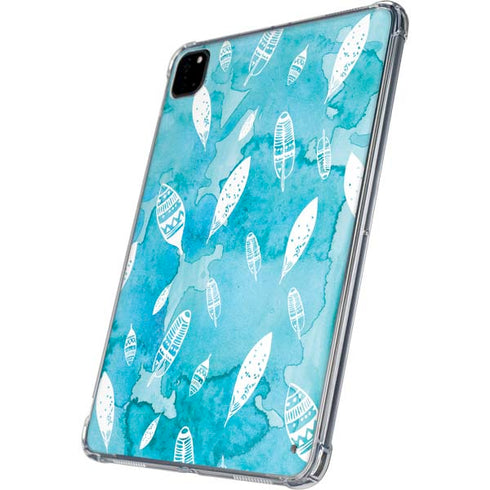 Raining Feathers iPad Pro 11in (2024) Clear Case