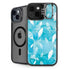 Raining Feathers iPhone 15 Plus Kickstand Case