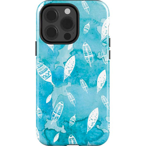 Raining Feathers iPhone 15 Pro Impact Case