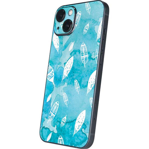 Raining Feathers iPhone 15 Skin