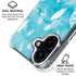Raining Feathers iPhone 16 Clear Case