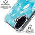 Raining Feathers iPhone 16 Plus Clear Case