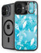 Raining Feathers iPhone 16 Plus Kickstand Case