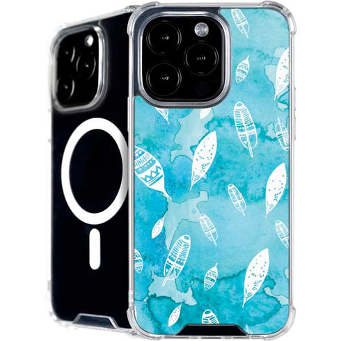 Raining Feathers iPhone 16 Pro Max MagSafe Case