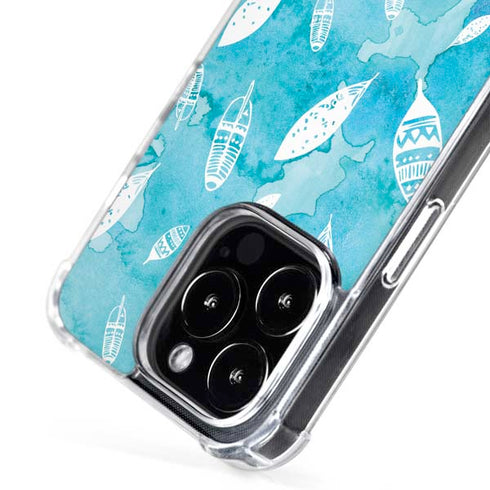 Raining Feathers iPhone 16 Pro Max MagSafe Case