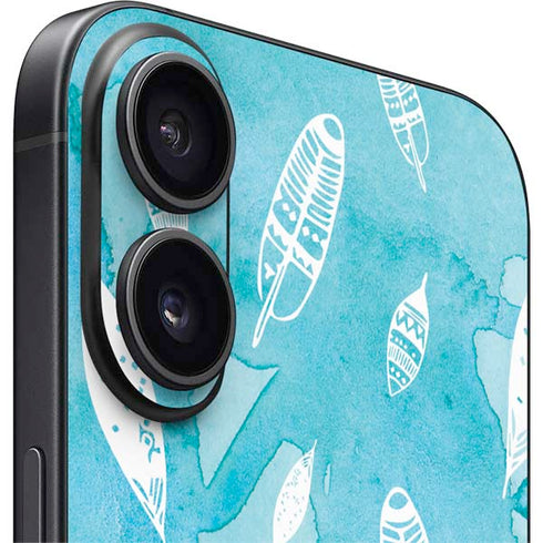 Raining Feathers iPhone 16 Skin