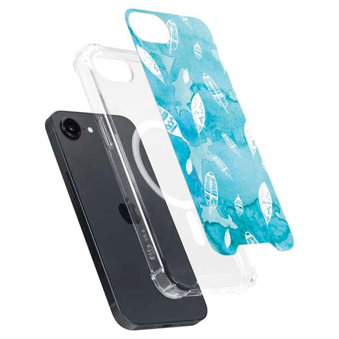 Raining Feathers iPhone 16e MagSafe Case