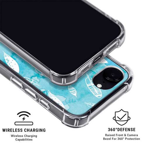 Raining Feathers iPhone 16e MagSafe Case