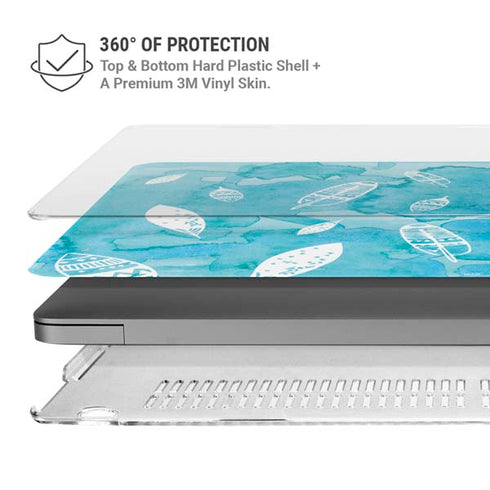 Raining Feathers MacBook Cases