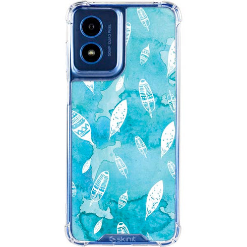 Raining Feathers Moto G 5G (2024) Clear Case
