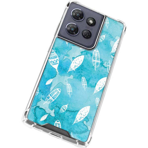 Raining Feathers Moto G Power 5G (2025) Clear Case