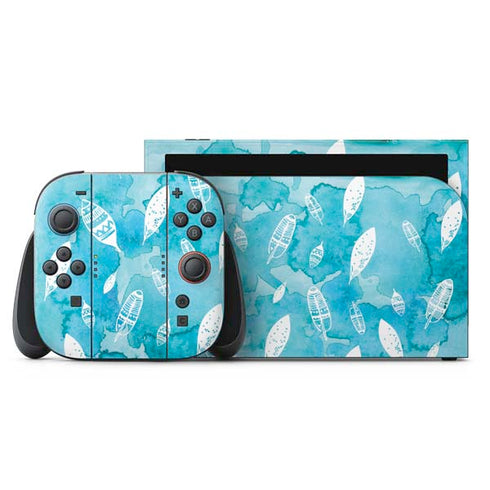 Raining Feathers Nintendo Switch 2 (2025) with Joy-Con Skin
