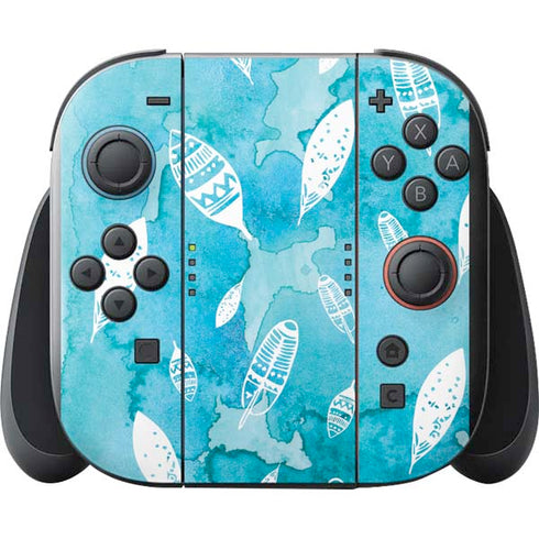 Raining Feathers Nintendo Switch 2 (2025) with Joy-Con Skin