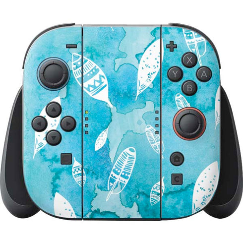 Raining Feathers Nintendo Switch 2 (2025) Joy-Con Controller Skin