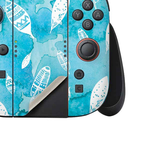 Raining Feathers Nintendo Switch 2 (2025) Joy-Con Controller Skin