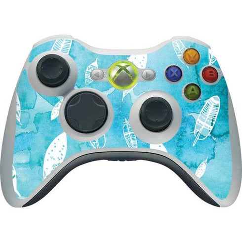 Raining Feathers Xbox 360 Wireless Controller Skin